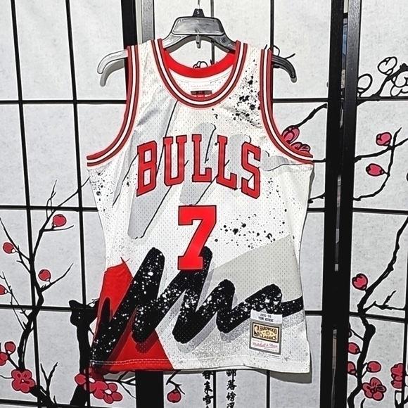 Chicago Bulls Throwback Jersey Tony‎ Kukoc Medium NWT - Picture 1 of 12